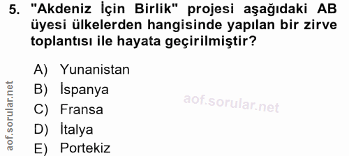 Soru 5