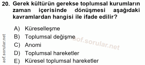 Soru 20