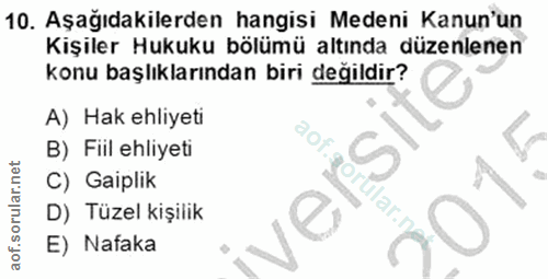 Soru 10