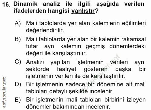 Soru 16