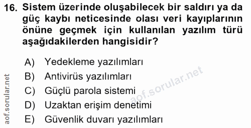 Soru 16