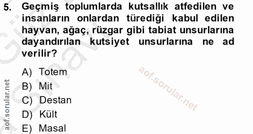 Soru 5