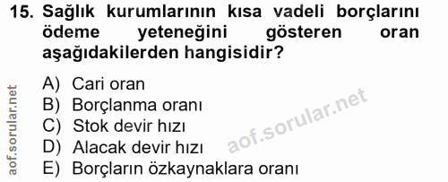 Soru 15