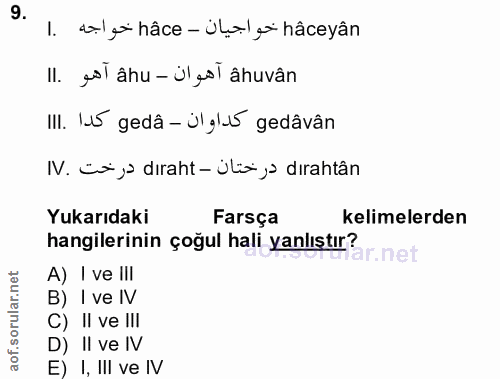Soru 9