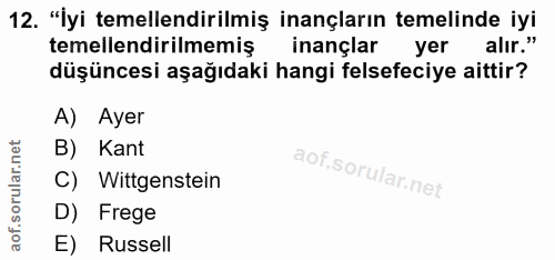 Soru 12