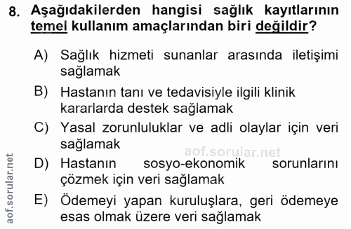 Soru 8