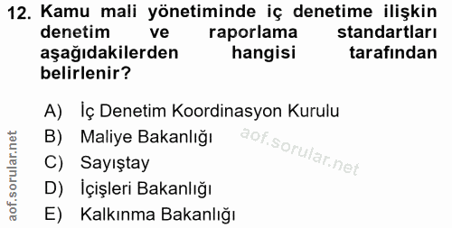 Soru 12