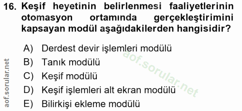 Soru 16