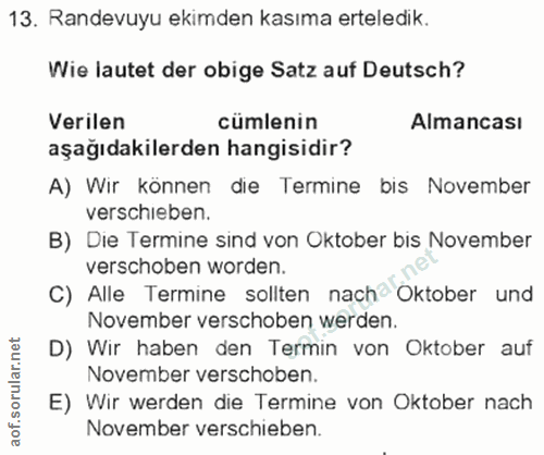Soru 13
