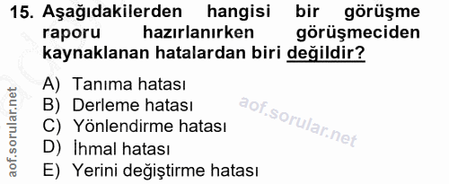 Soru 15