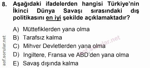 Soru 8