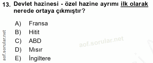 Soru 13
