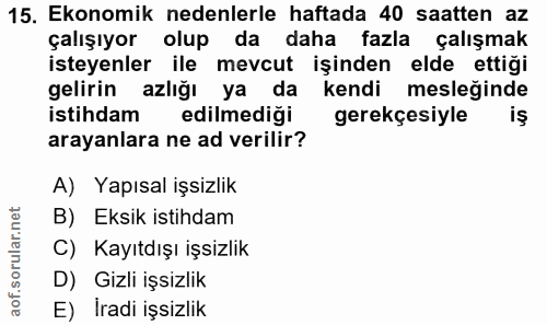 Soru 15