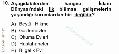 Soru 10