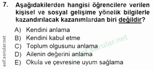 Soru 7