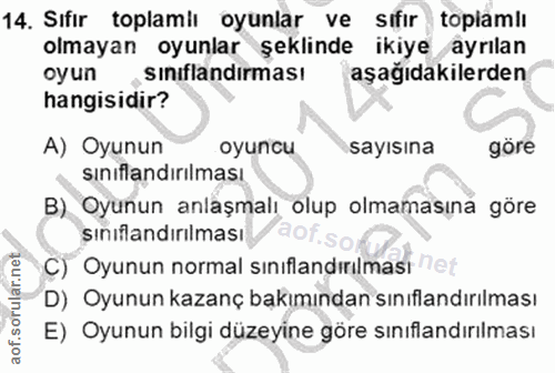 Soru 14