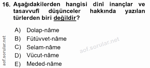 Soru 16