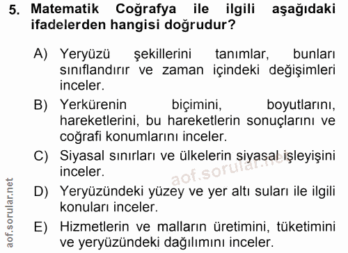 Soru 5