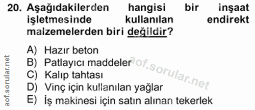 Soru 20