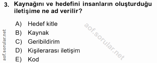 Soru 3