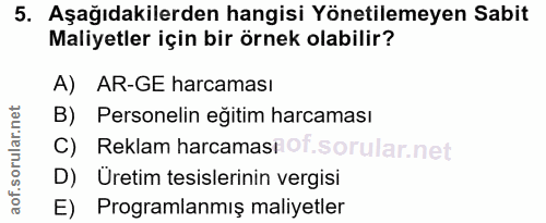 Soru 5
