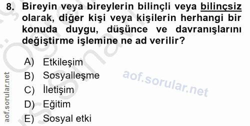 Soru 8