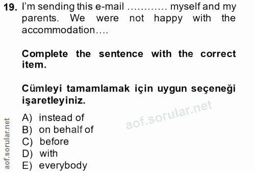 Soru 19