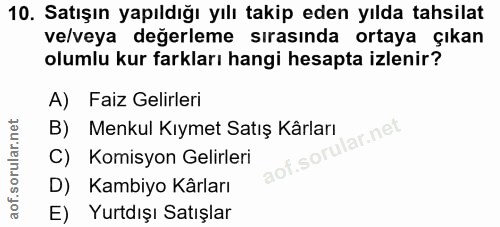 Soru 10