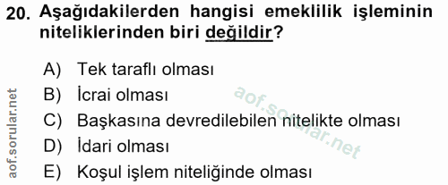 Soru 20