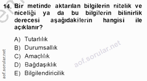 Soru 14