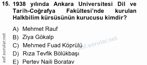 Soru 15