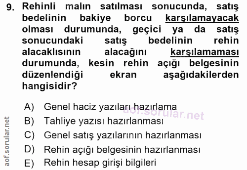 Soru 9