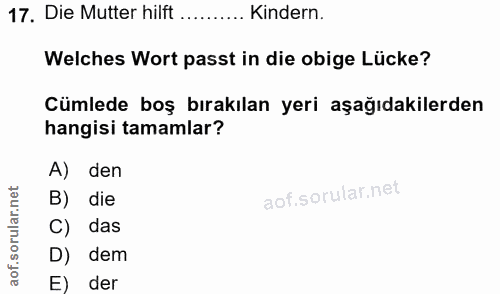 Soru 17