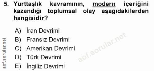 Soru 5