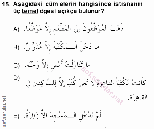 Soru 15