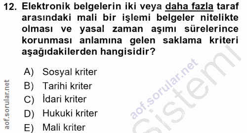 Soru 12