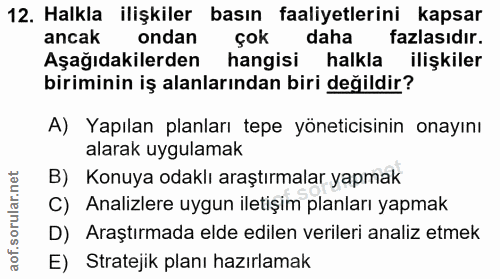 Soru 12