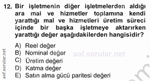 Soru 12