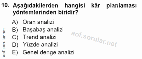Soru 10
