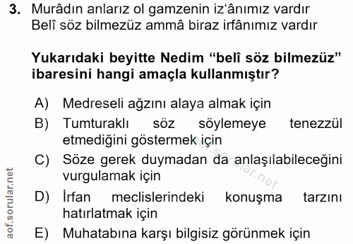 Soru 3