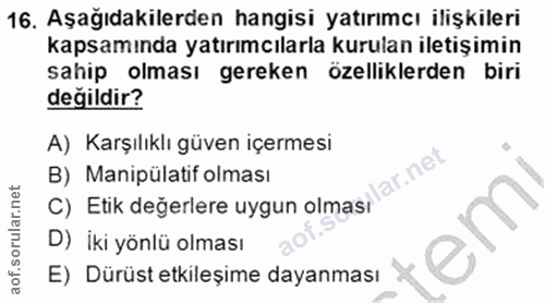 Soru 16
