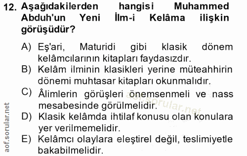 Soru 12