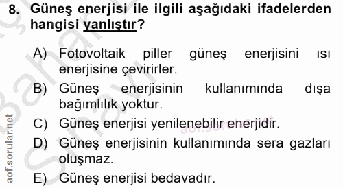 Soru 8