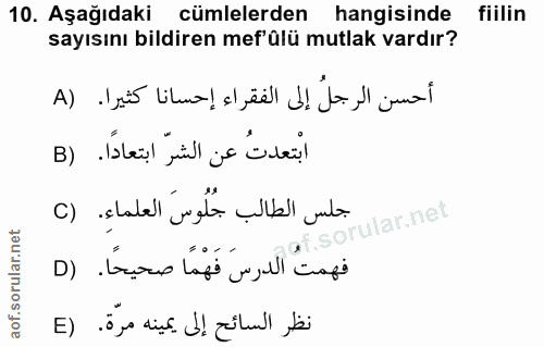 Soru 10