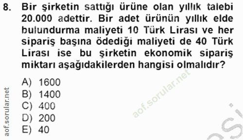 Soru 8