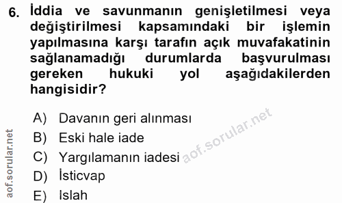 Soru 6