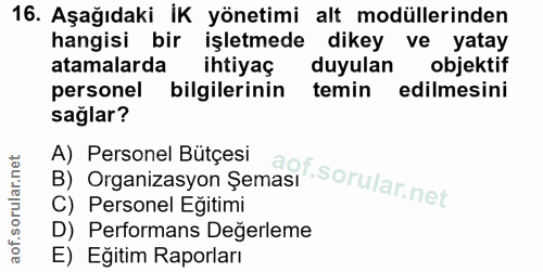 Soru 16