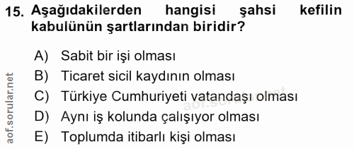 Soru 15