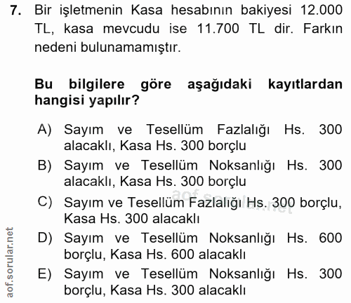 Soru 7