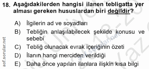 Soru 18